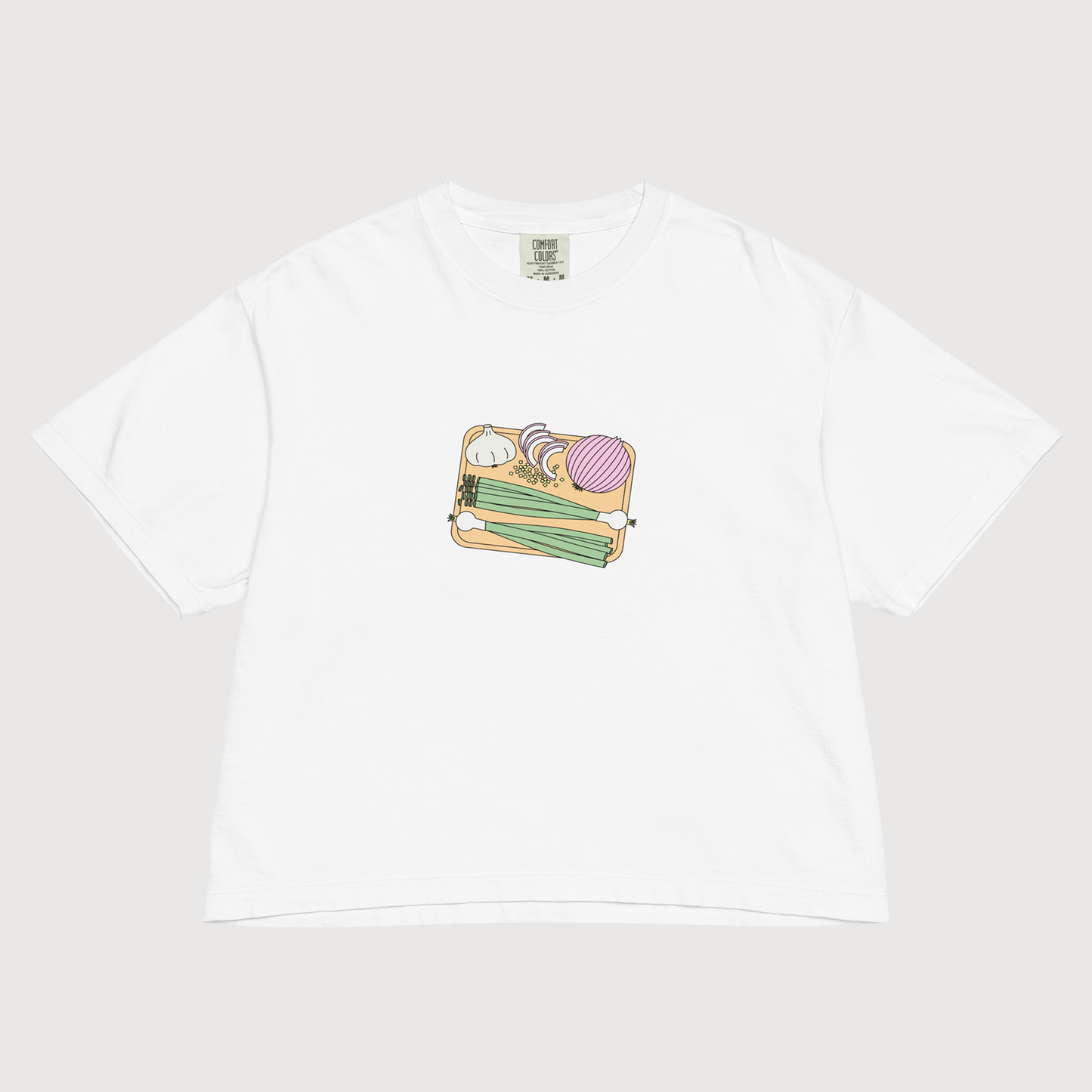 Chopped boxy tee