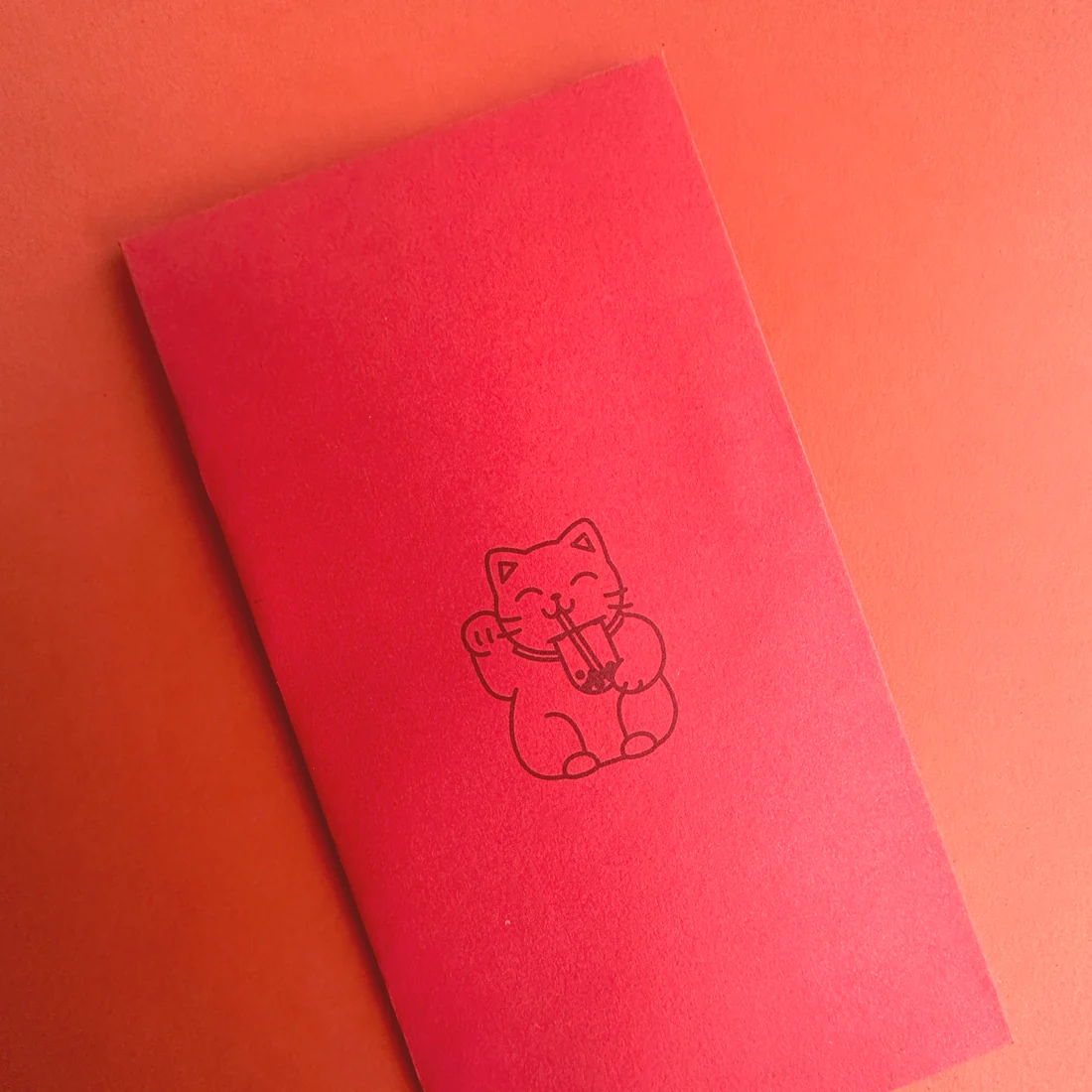 Boba Cat Red Envelope