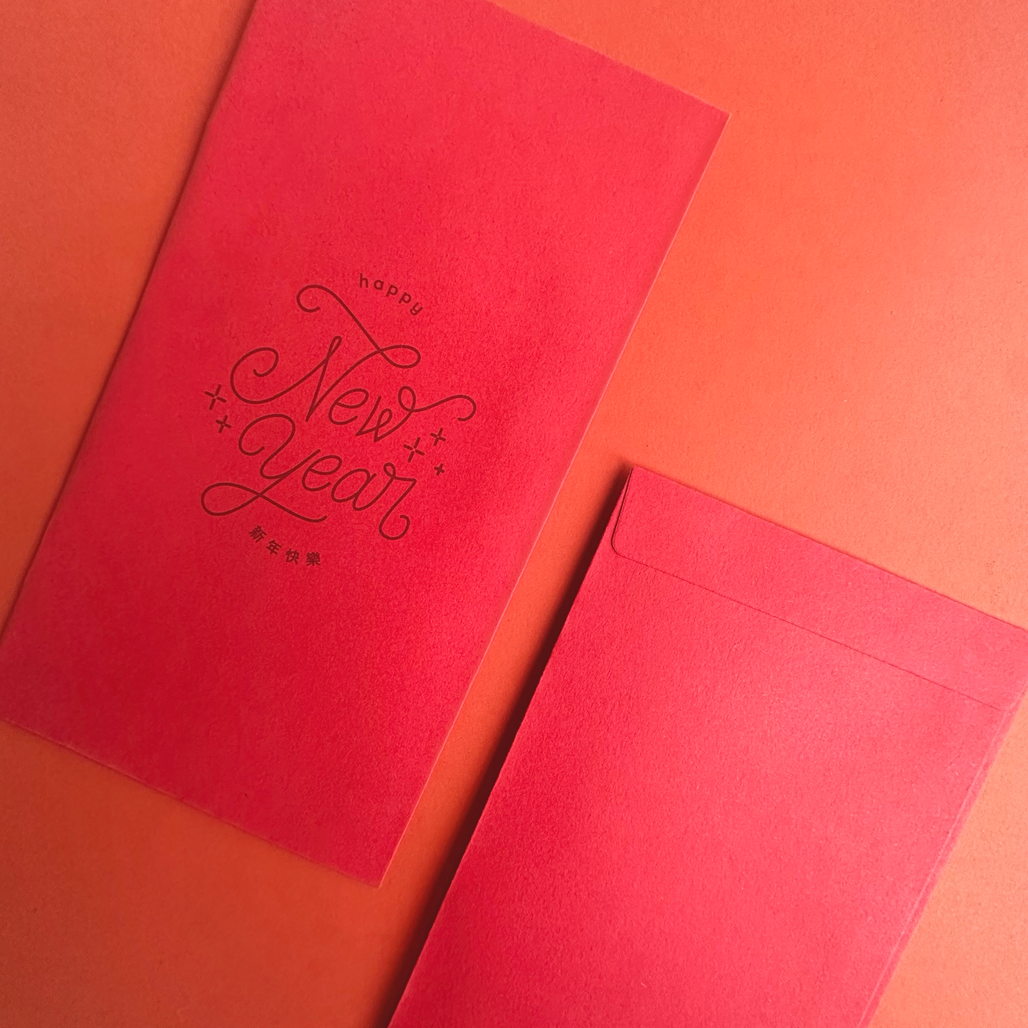 Bilingual Red Envelope