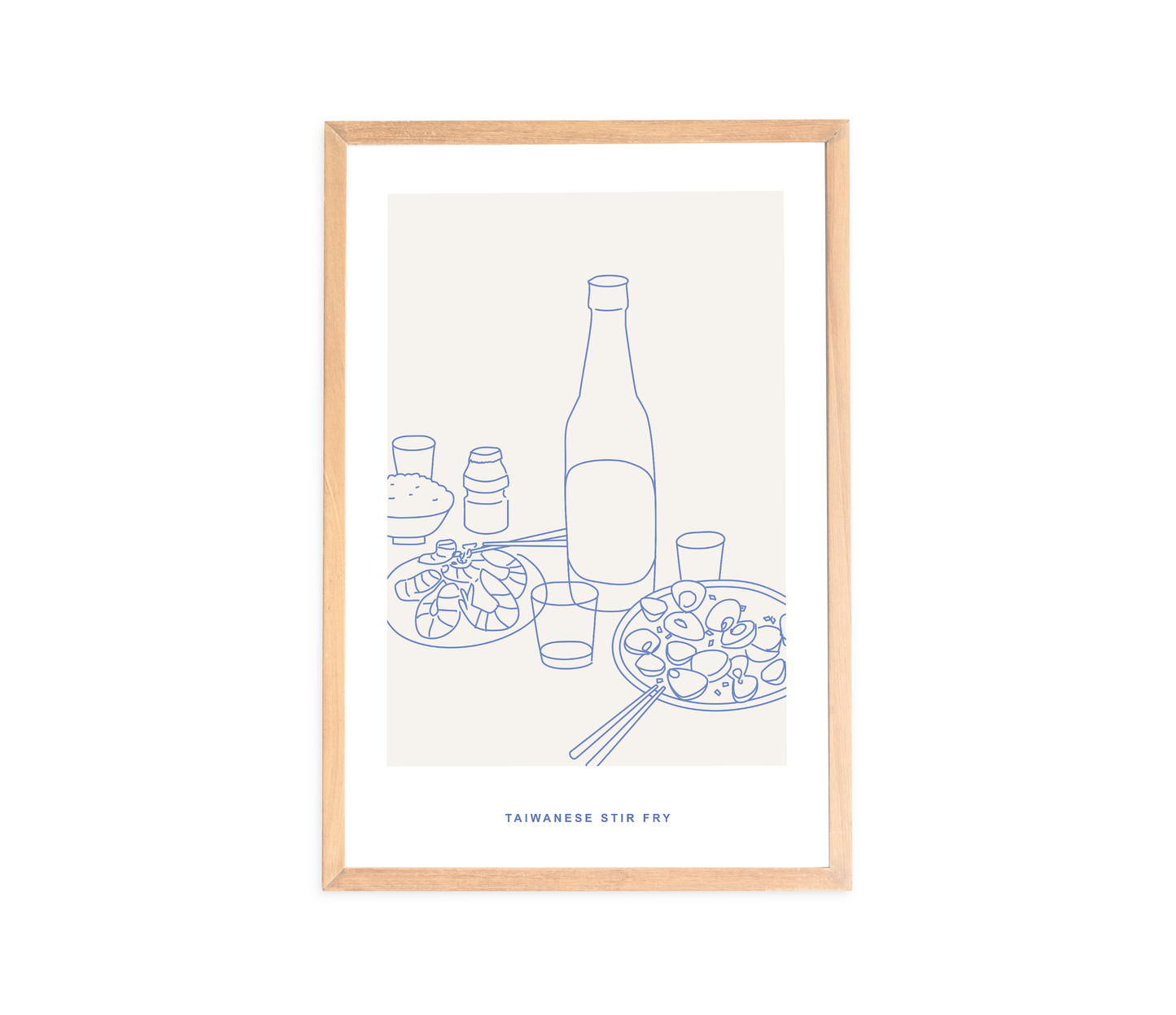 Taiwanese Stir Fry Art Print