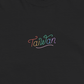 Taiwan rainbow boxy tee