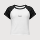 WLW raglan cropped tee